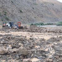 Yüksekova- Hakkari kara yolu heyelan engeli