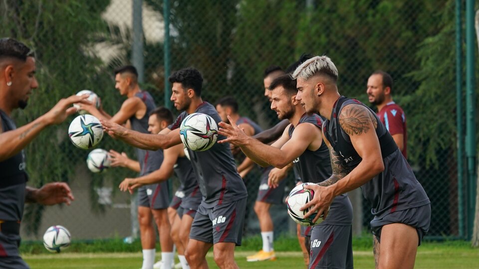 Trabzonspor'da Molde maçı hazırlıkları