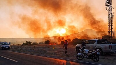 Nallıhan Kuş Cenneti'ndeki yangın kontrol altında