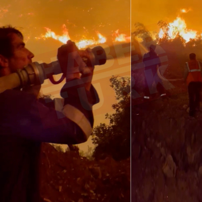 Ünlü oyuncu da oradaydı!