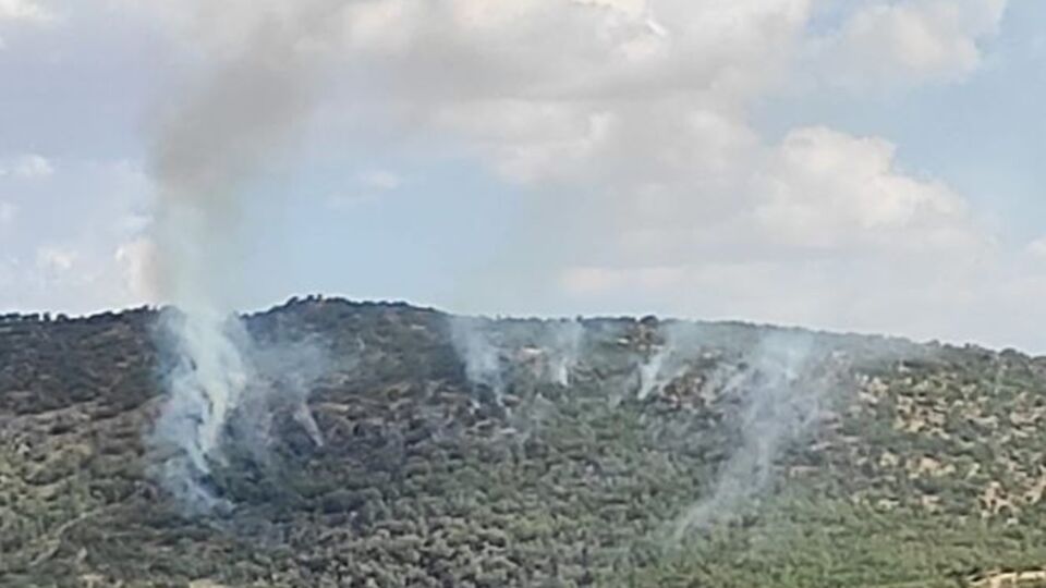 Diyarbakır'da yangın