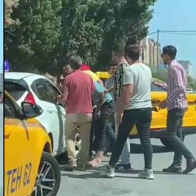 Taksiciler kadın sürücü adayına dehşeti yaşattı