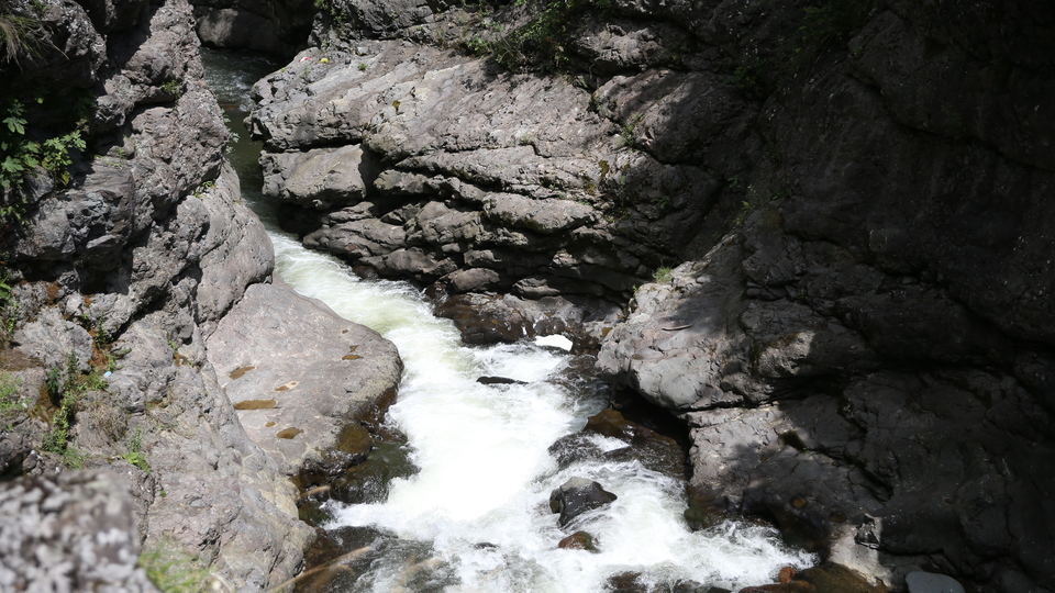 Karadeniz'in saklı güzelliği Küpkaya Kanyonu