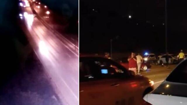Kazazedeler ile polise çarptı: 1 ölü, 2 yaralı