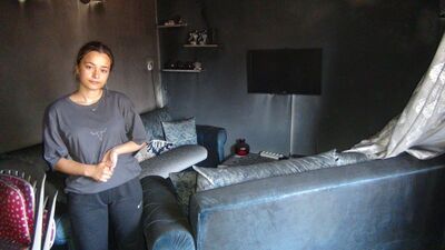 Yangında evi ve çeyizi kül olmuştu...Fatma'ya bir minibüs dolusu çeyiz
