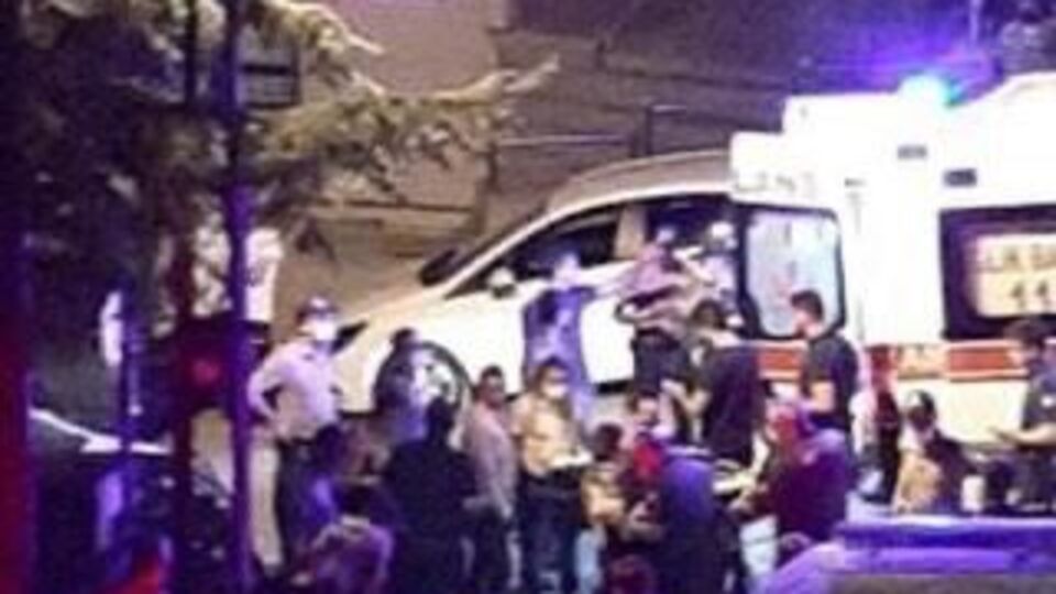 'Dur' ihtarına uymayıp bekçiye çarptı!