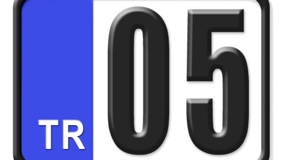 05 plaka hangi ilimize ait?