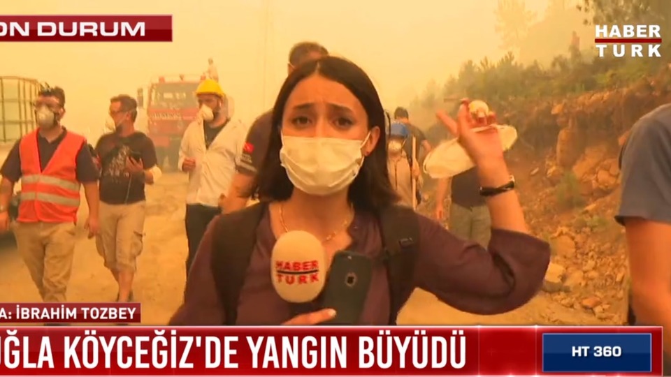 Köyceğiz'de yangın büyüyor!