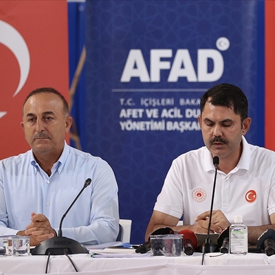 Bakan Kurum'dan 'evi tamamen yananlara yardım' açıklaması