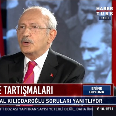 Kılıçdaroğlu Habertürk TV'de soruları yanıtladı