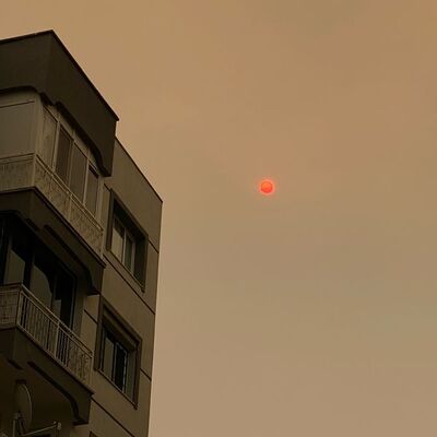 İzmir güne böyle başladı!