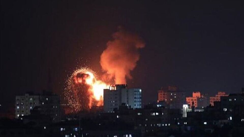 İsrail'den Gazze'ye hava saldırısı