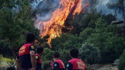Tüm hava unsurları Muğla'ya aktarıldı
