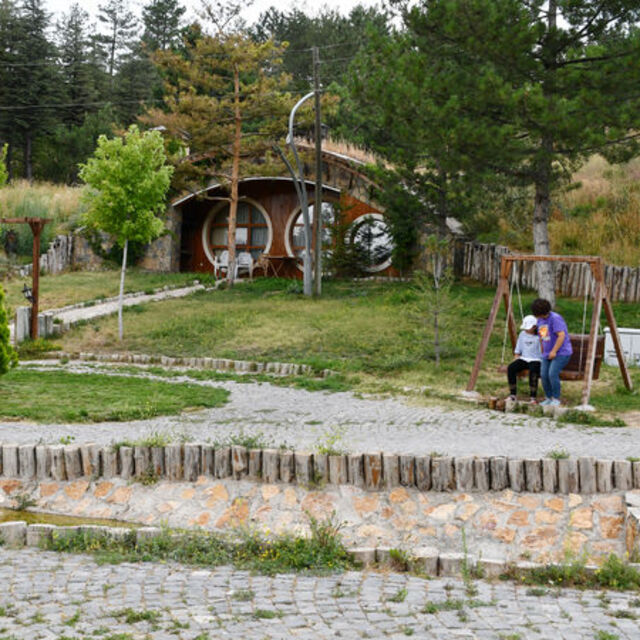 'Hobbit Evleri' normalleşme sürecinde ilgi görüyor