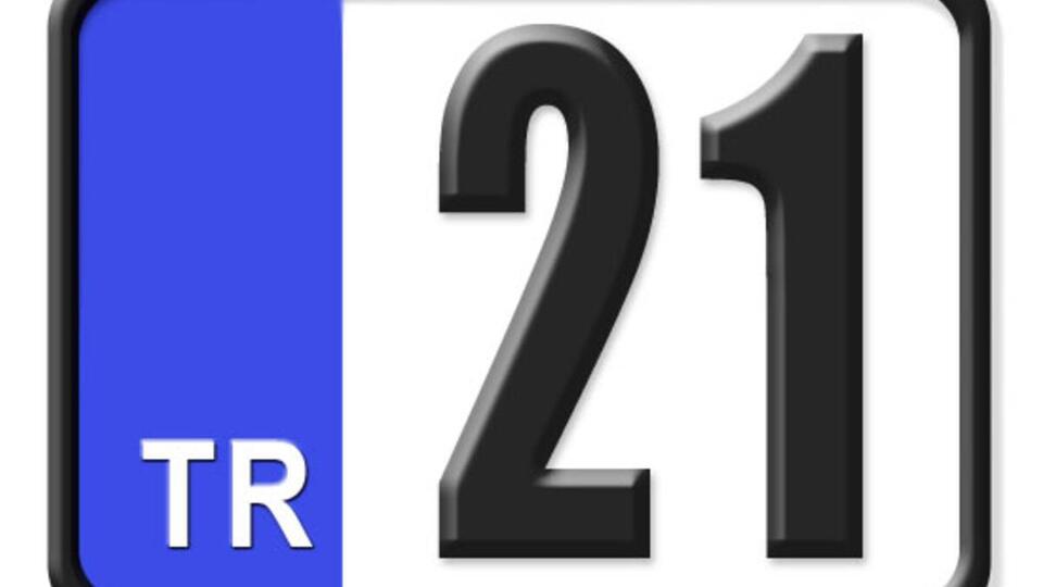 21 nerenin plakası?