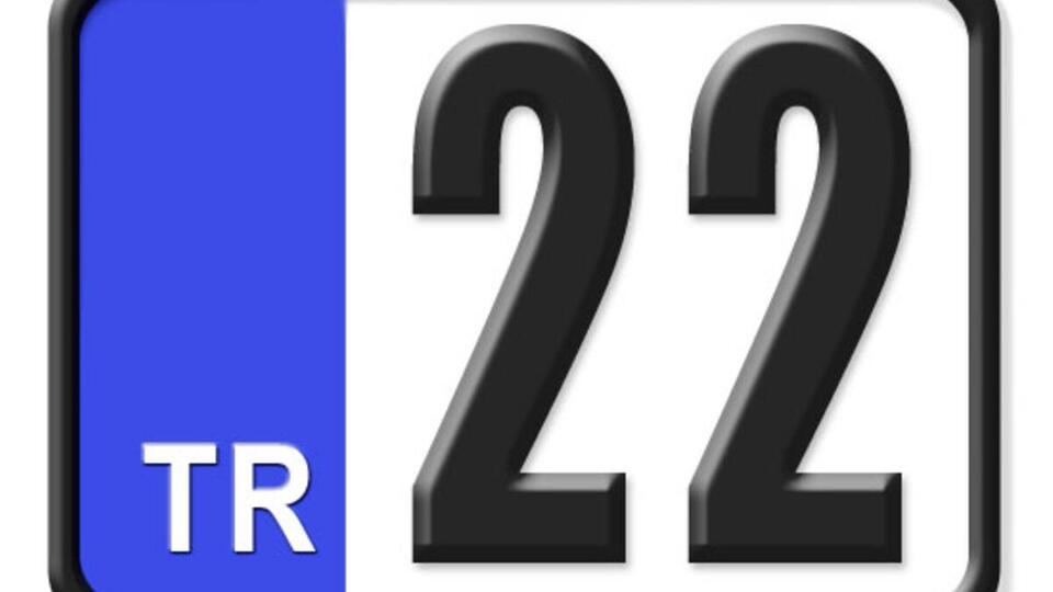 22 nerenin plakası?