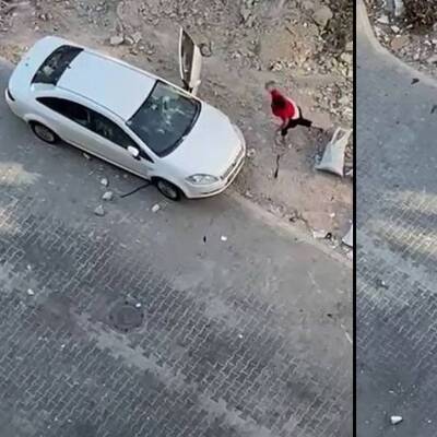 Çılgına döndü, öfkesini böyle çıkardı