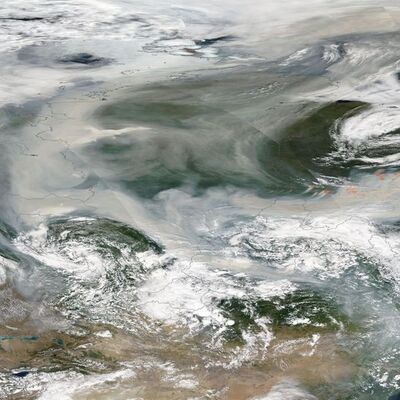 Sibirya'daki orman yangınlarında ilk!