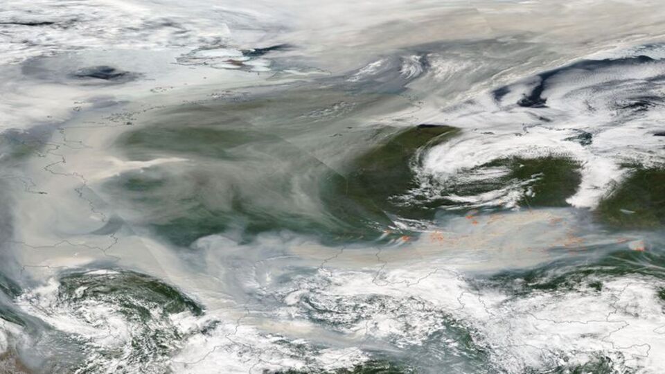 Sibirya'daki orman yangınlarında ilk!