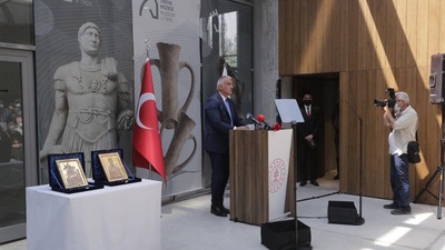 O eserler iade edildi