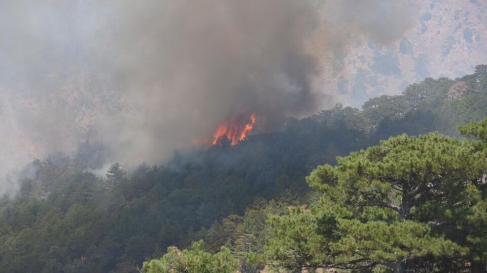 Köyceğiz'de başladı, Denizli sınırına yaklaştı