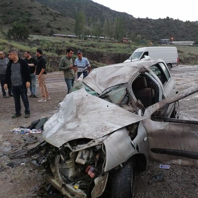 Erzurum'da sel kazaya neden oldu: 1 ölü
