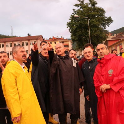 Bakan Soylu sel bölgesinde