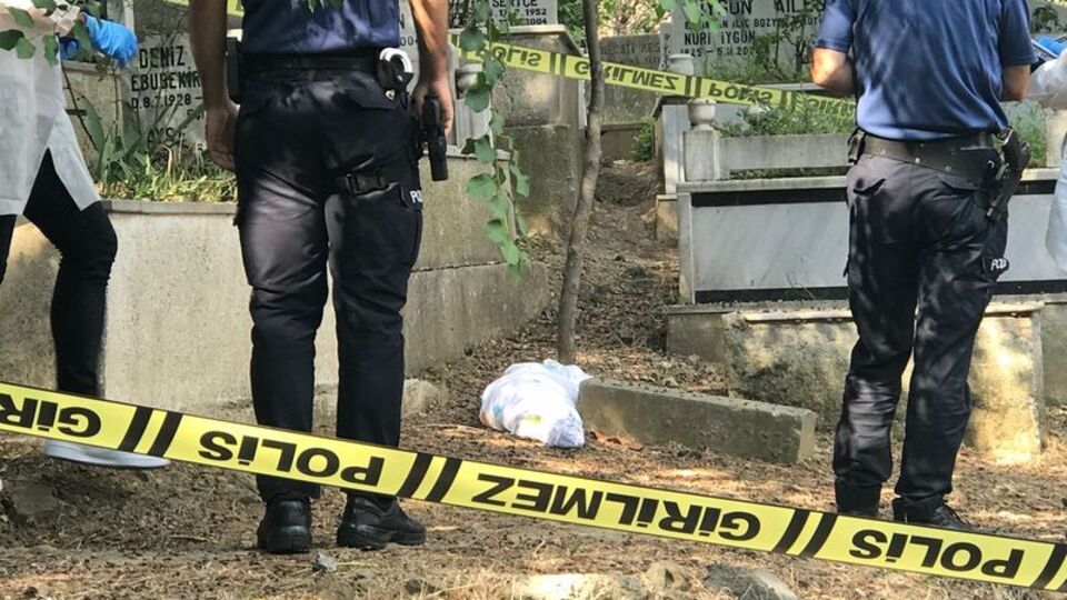 Mezarlıkta 'ceset' alarmı!