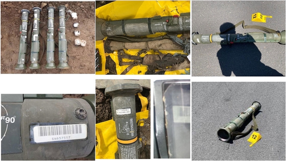 Terör örgütü PKK, Türk güvenlik güçlerine bu silahlarla saldırdı