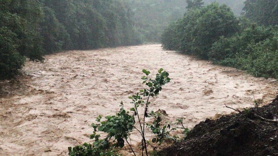 Rize'yi de şiddetli sağanak vurdu!