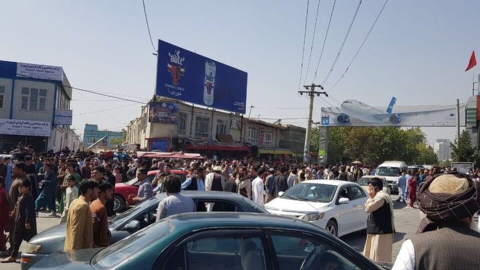 Kabil Havalimanı'nda izdiham: En az 5 ölü!