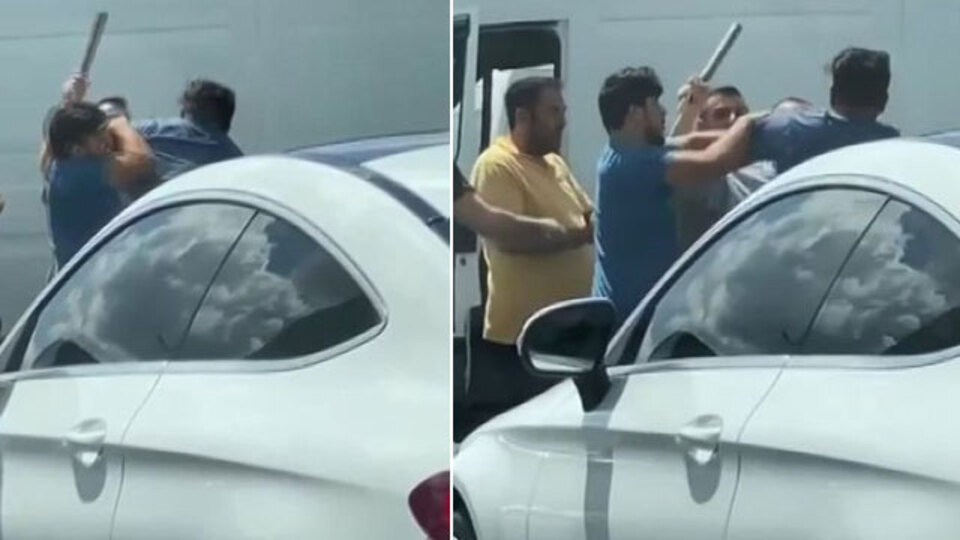 Yol verme kavgası! Trafikte akılalmaz olay!