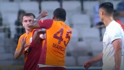 Şok olay! Marcao'dan Kerem'e yumruk