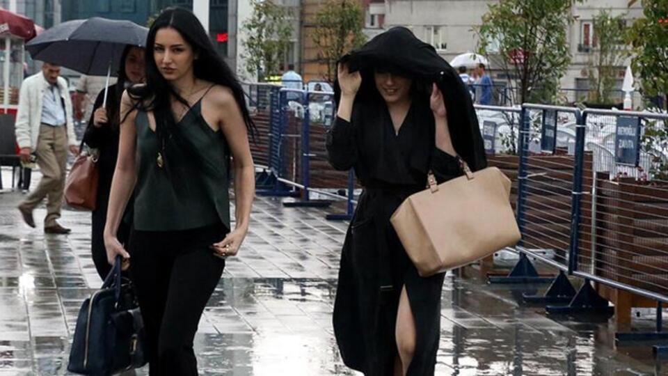 Meteoroloji'den uyarı! 2 bölgede sağanak!