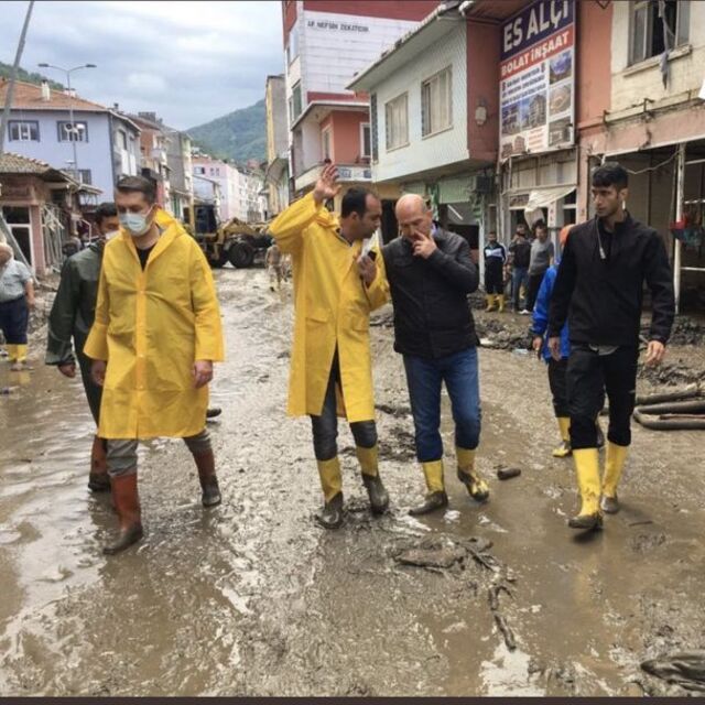 Felaketin yaşandığı Bozkurt'ta kaymakam değişimi