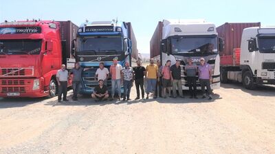 Başkent'te şaşkınlık yaratan olay! 100 TIR şoförü şoke oldu!