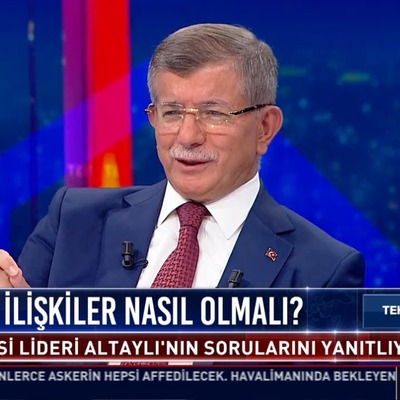 Ahmet Davutoğlu Habertürk'te soruları yanıtladı