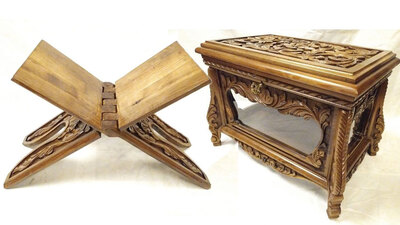 Maraş camekanı ile Maraş rahlesi coğrafi işaretle tescillendi