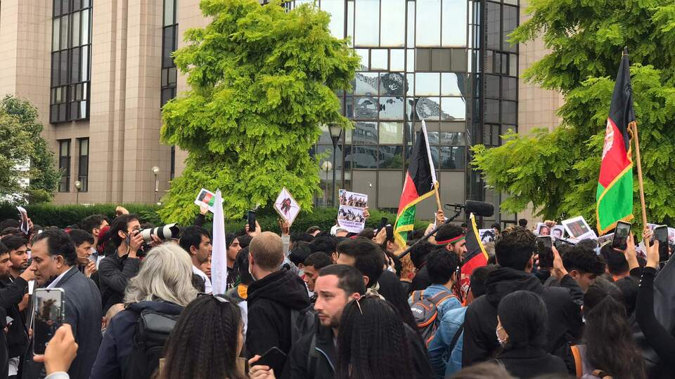 Belçika'da protesto