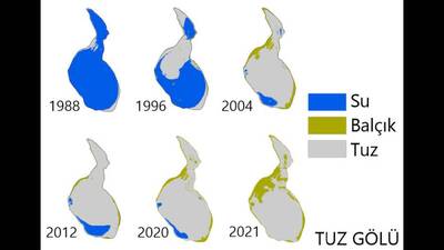 Felaketin boyutu uyduya yansıdı!