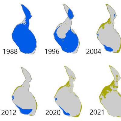 Felaketin boyutu uyduya yansıdı!