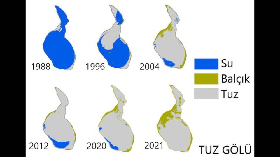 Felaketin boyutu uyduya yansıdı!