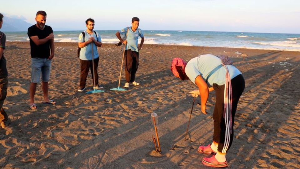 Hatay'da heyecan verici anlar...