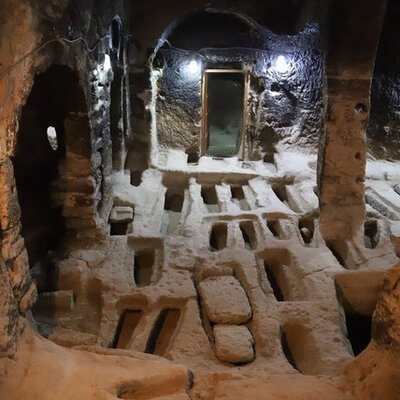 Sığınak olarak kullanılıyordu! Yerin altındaki gizemli şehir