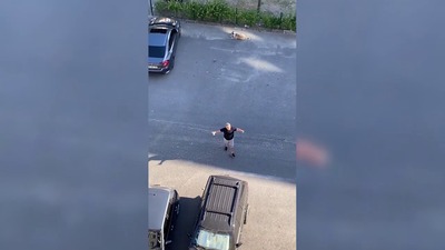 Herkes sokak köpeğinin hakkını savunan Daire 16 Özay Kaya'yı konuşuyor!