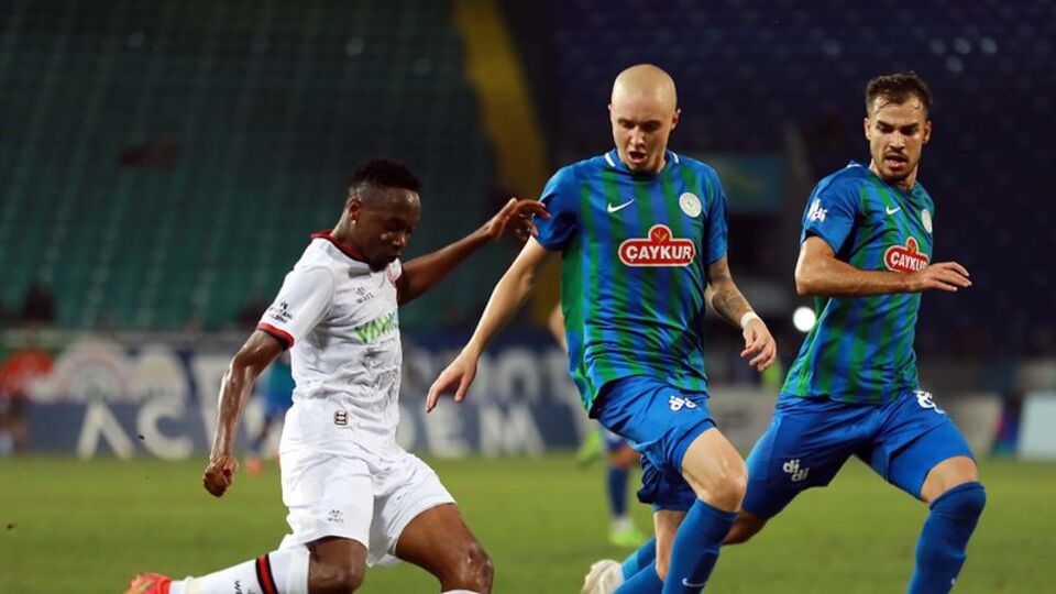 Rize'de gol sesi çıkmadı