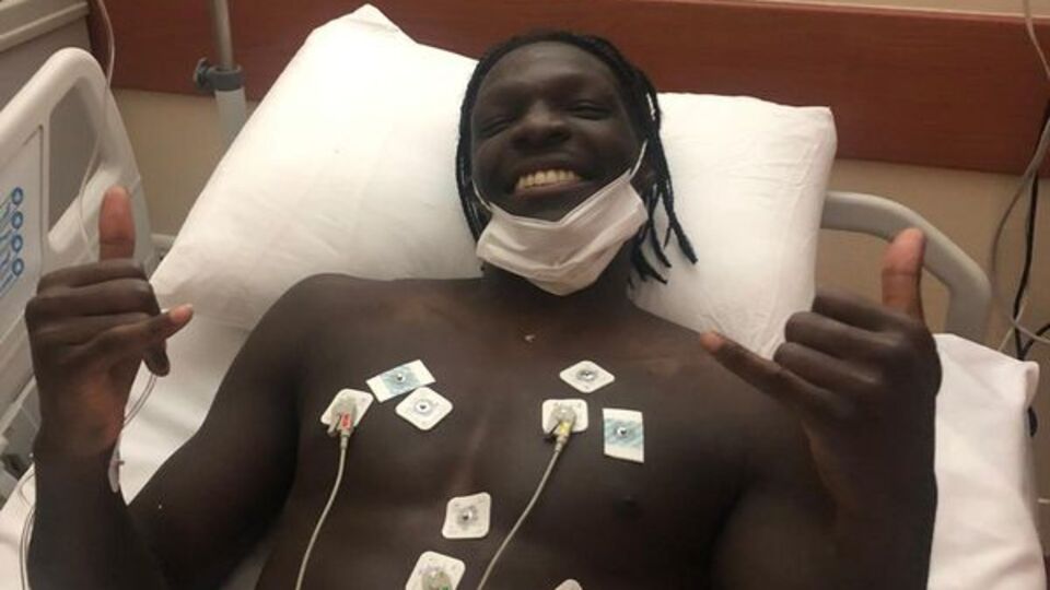 Fabrice N'Sakala, taburcu edildi