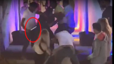 Gece kulübündeki dehşet kamerada!