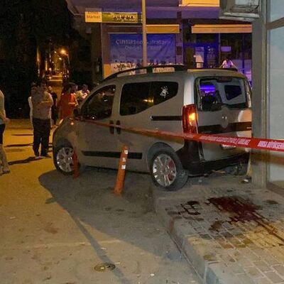 Dükkanın önünde oturuyordu! Sonrası dehşet!