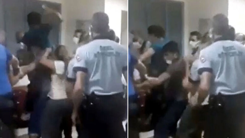 Acil savaş alanına döndü! Hemşireye feci darp!